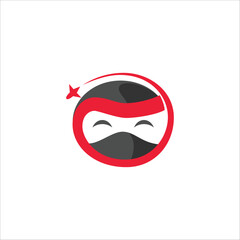 This unique logo combines Travel and Ninja