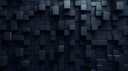 Monochromer Hintergrund aus geometrischen Formen, schwarz