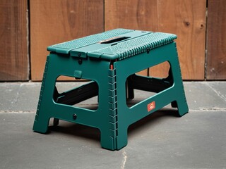 Convenient and Reliable Compact Step Stools for Easy Reach. AI Generated.