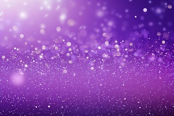 Glamour in Purple Hues: Opulent Glitter Background Wallpaper, Infused with Snowy Sparkle, Shiny Dust, and Dots Bokeh Frame