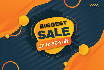 biggest sale banner post template