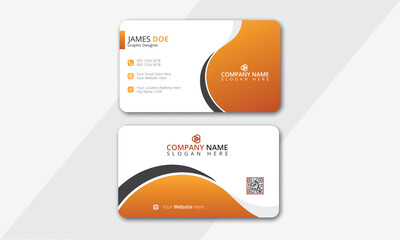 Business card design template, Clean professional business card template, visiting card, business card template.