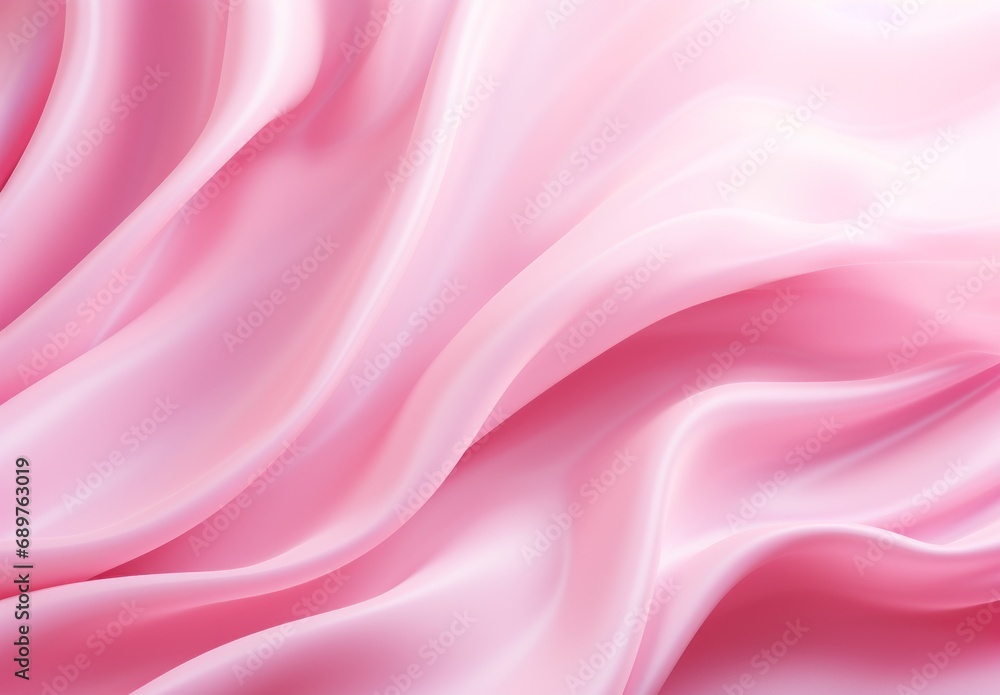Poster a close up of a pink and white background with a wavy design on the top of the image and bottom half