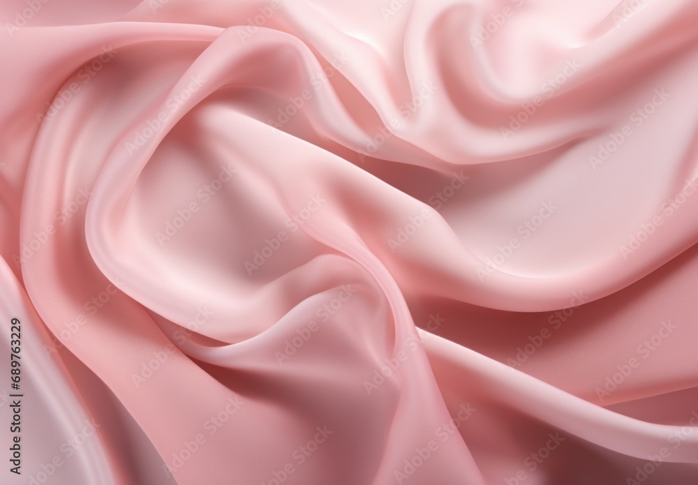 Poster a close up view of a pink fabric with a very smooth pattern on the top of it's surface.