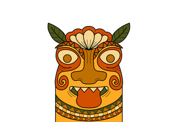 Polynesian tiki TRICKY