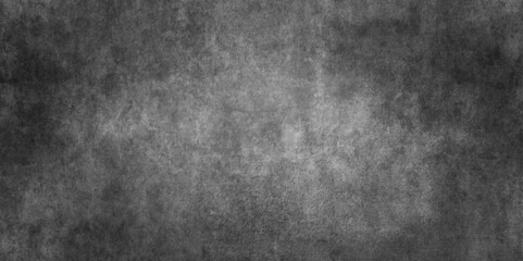Obraz na płótnie Canvas Abstract Granular black wall texture with scratches, panorama Dark grunge texture black wall, dusty blackboard or chalkboard texture, vintage distressed grunge texture with grainy stains and spots.