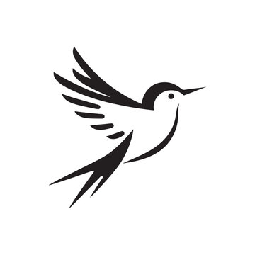 recommend clip art: Bird Silhouette: Serene Poses of Avian Shadows, Creating a Calming Visual Impact in Your Designs Black Vector Birds Silhouette
                    