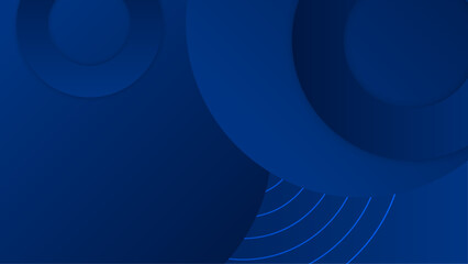 Blue vector gradient abstract background design. Suit for business, corporate, banner, brochure, poster, cover and presentation background