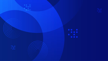 Blue background abstract art vector with shapes. Suit for business, corporate, banner, brochure, poster, cover and presentation background