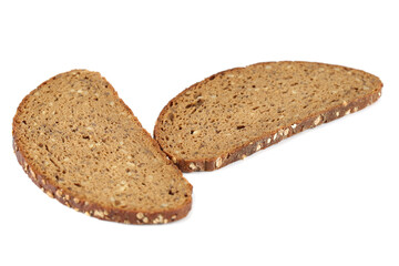 Bread with sunflower seeds and oat flakes
