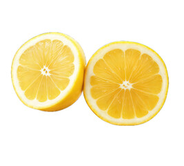 lemon isolated on white background