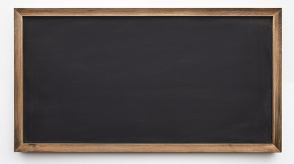 blank empty chalkboard white wall