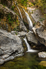 Obraz premium waterfall in the mountains