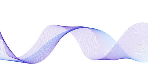 Abstract colorful wave and curve lines with technology background. Abstract frequency sound wave technology and science background. Wavy banner, template design.