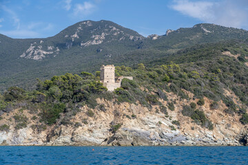 old Cannelle tower, Argentario, Italy