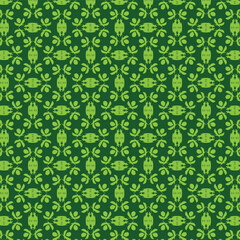 Abstract floral pattern geometric texture background, luxury pattern, stylish vector graphic