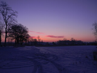frosty morning, near the village of Raszowa near Lubin1