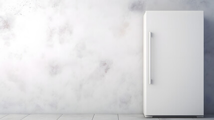 white fridge