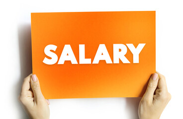 Salary is a fixed amount of money or compensation paid to an employee by an employer in return for...