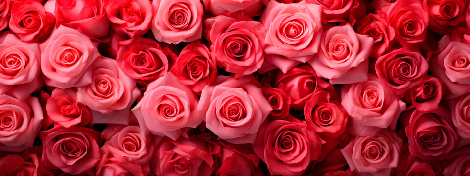 Natural pink roses background. background of beautiful roses