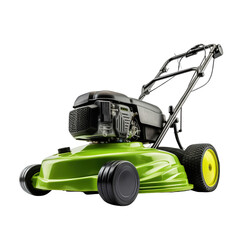 Fototapeta premium Green lawn mower clip art