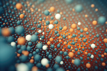 abstract bubbles background concept - obrazy, fototapety, plakaty