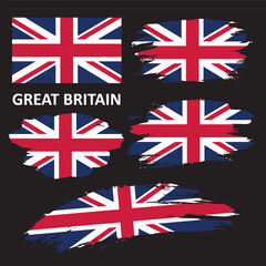 Flag of the United Kingdom of Great Britain