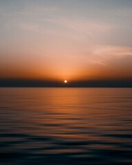 Obraz premium sunset over the sea