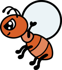 Line art with snowflake