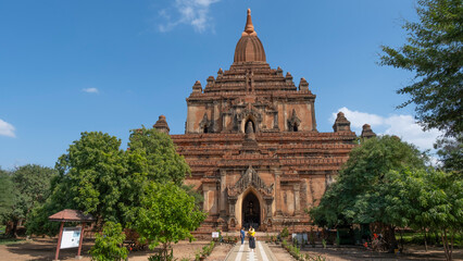 Fototapeta na wymiar Sulamani Temple in Bagan, Myanmar
