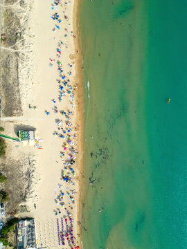 Aerial View of Siculina Beach, Siculiana, Sicily, Italy--.tif.