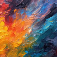 Oil paint textures as color abstract background, wallpaper, pattern, art print, etc. High quality...
