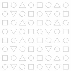 Modern background pattern with simple shapes