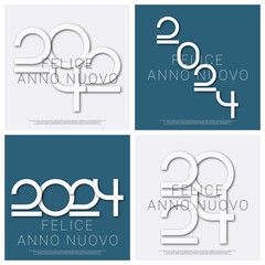 felice anno nuovo - buon anno 2024