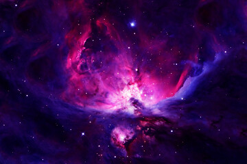 Red Galaxy. Elements of this image furnished by NASA