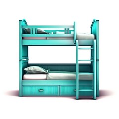 Bunk bed aqamarine