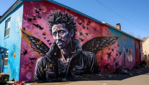 Winged Man Color