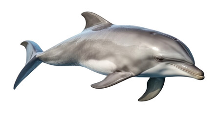 Dolphin isolated, no background
