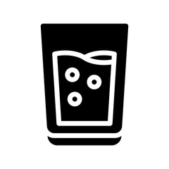 drink water glyph icon