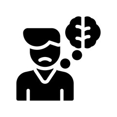 counselling glyph icon