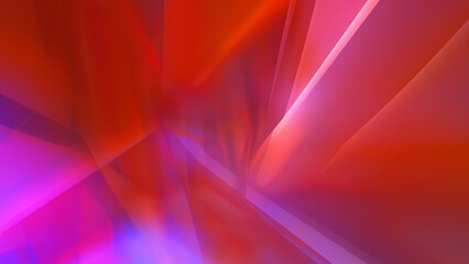 Abstract background with smooth lines in red and purple colors, digitally generated image