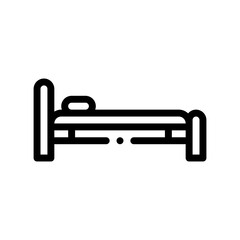 bed line icon