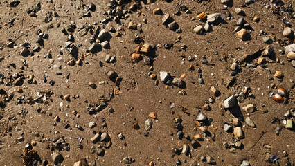 Fototapeta na wymiar sand and stone texture