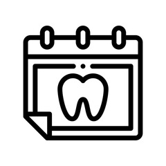 appointment line icon