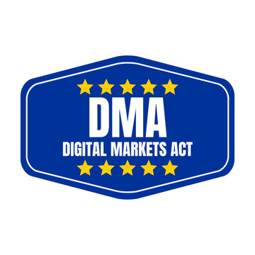 DMA digital markets act symbol icon	