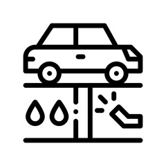 car wash line icon