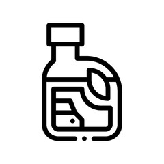 detergent line icon