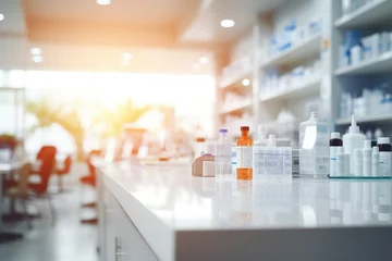 Foto op Canvas Pharmacy store. Background with selective focus and copy space © top images