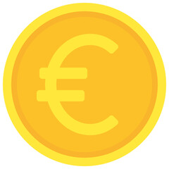 Euro Money Coin Icon