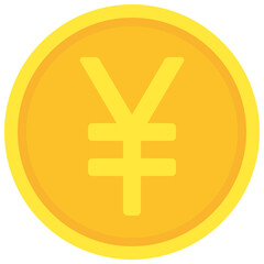 Yen Money Coin Icon